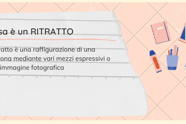 laboratoro didattico: realizzare un ritratto